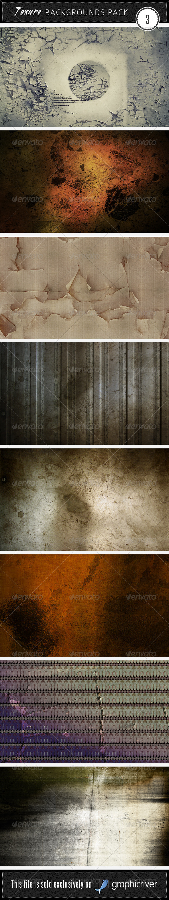 Texture Backgrounds Pack 3 - Miscellaneous Textures