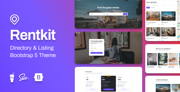 Rentkit - DirectoryListing - ThemeForest 31209525