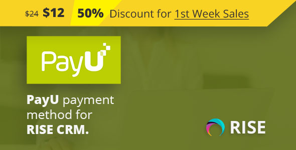 PayU payment method for RISE CRM