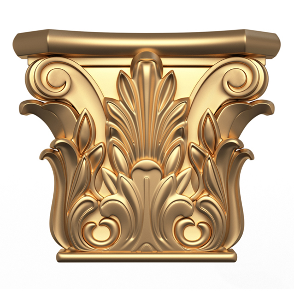 Antique Ionic capital - 3Docean 33415787