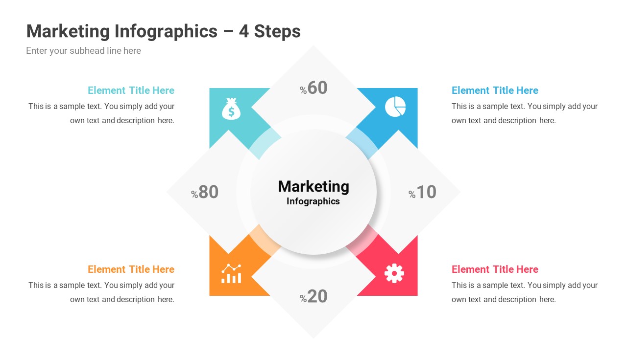 Marketing Infographics PowerPoint Template diagrams, Presentation Templates