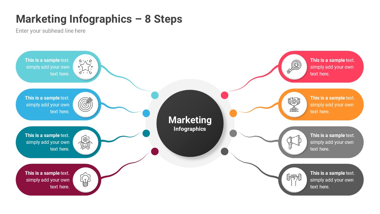 Marketing Infographics PowerPoint Template diagrams, Presentation Templates