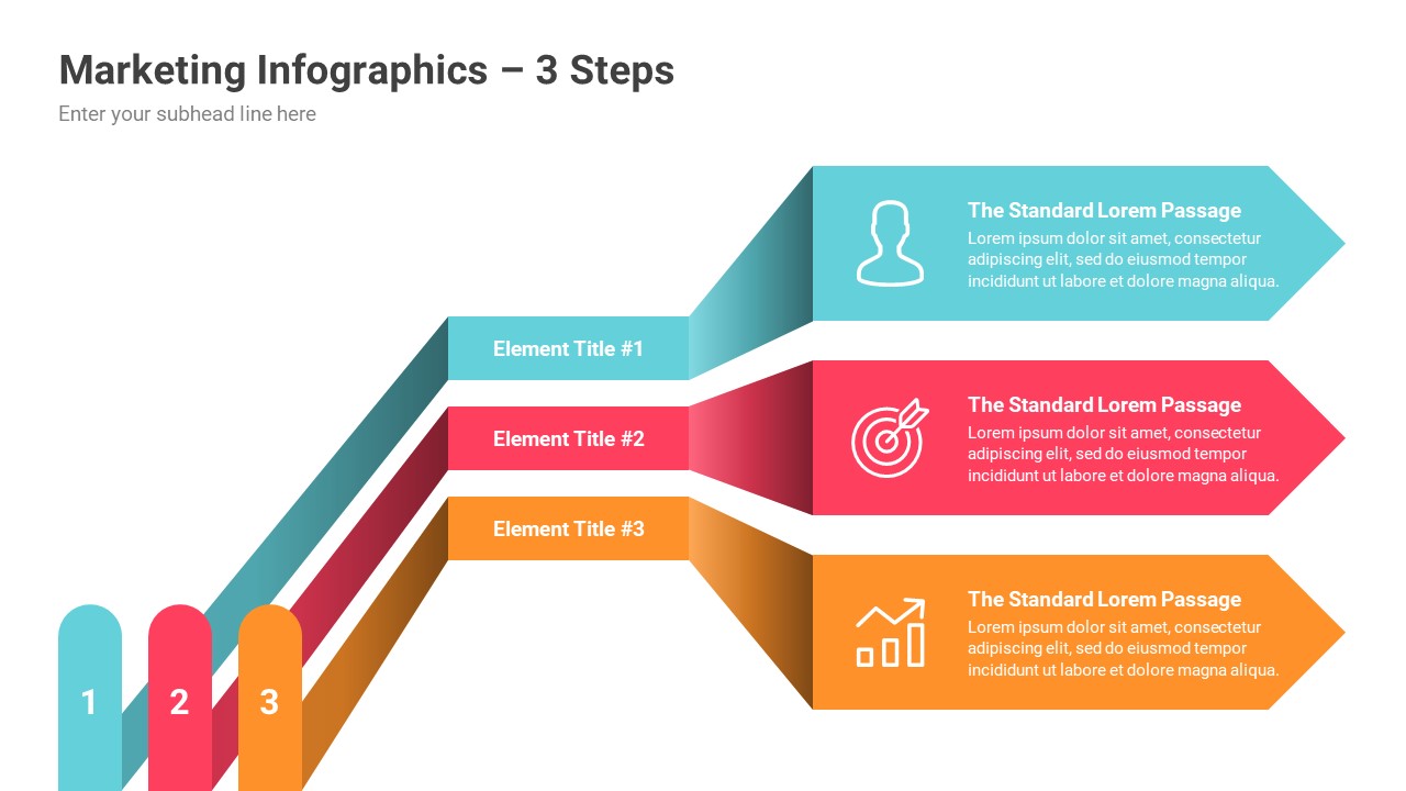 Marketing Infographics PowerPoint Template diagrams, Presentation Templates