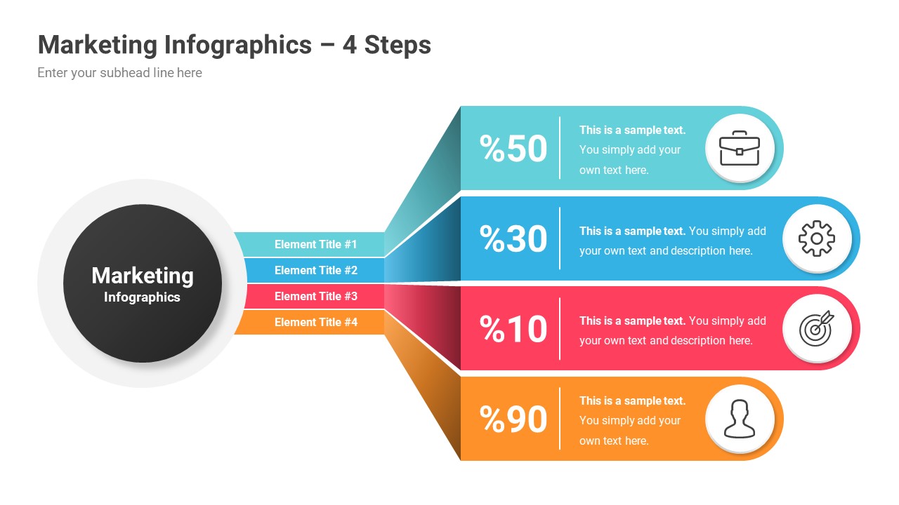 Marketing Infographics PowerPoint Template diagrams, Presentation Templates