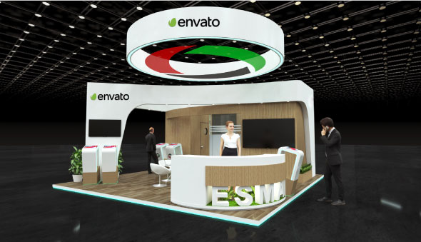 Exhibition Stand 6X6m - 3Docean 33422335