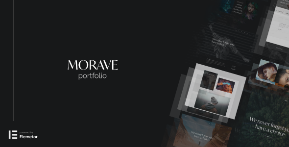 Morave - AJAX Portfolio WordPress Theme