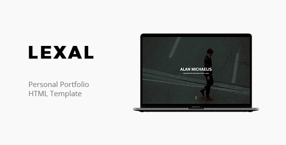 Lexal- Personal Portfolio - ThemeForest 23578930