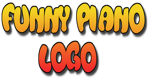 Funny Piano Logo
