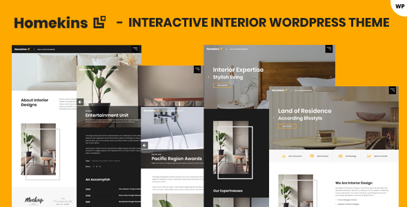 Homekins – Interior WordPress Theme