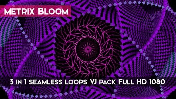 Metrix Bloom VJ Loops alt