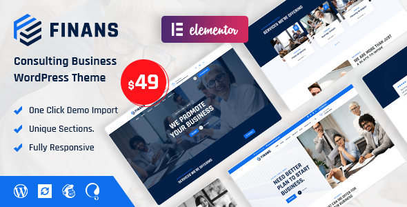 Finans - Consulting - ThemeForest 33007420