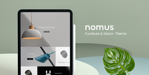 Nomus – Furniture  & Decor WooCommerce WordPress Theme