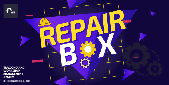 Repair box - Repair booking,tracking and workshop management system