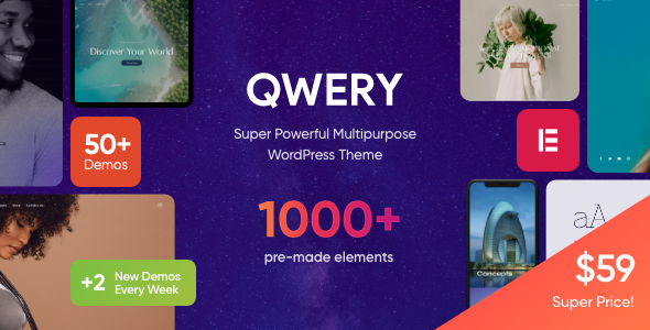 Qwery - Multi-Purpose - ThemeForest 29678687