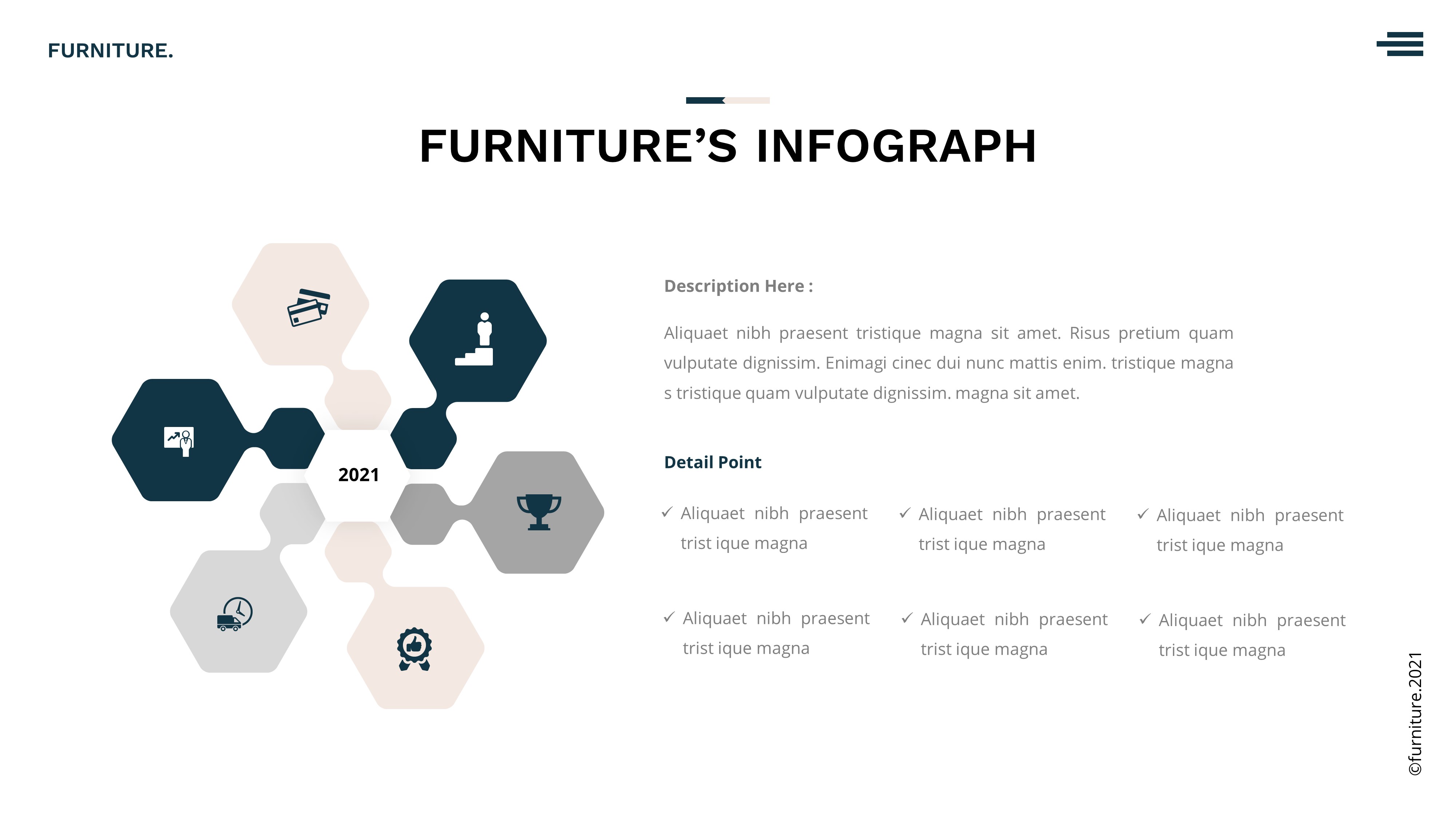 Furniture Powerpoint Template Presentation, Presentation Templates