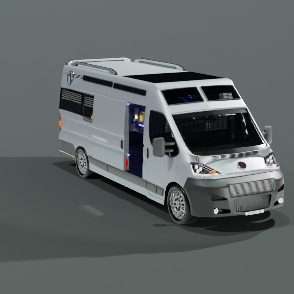 camping van with - 3Docean 33446823