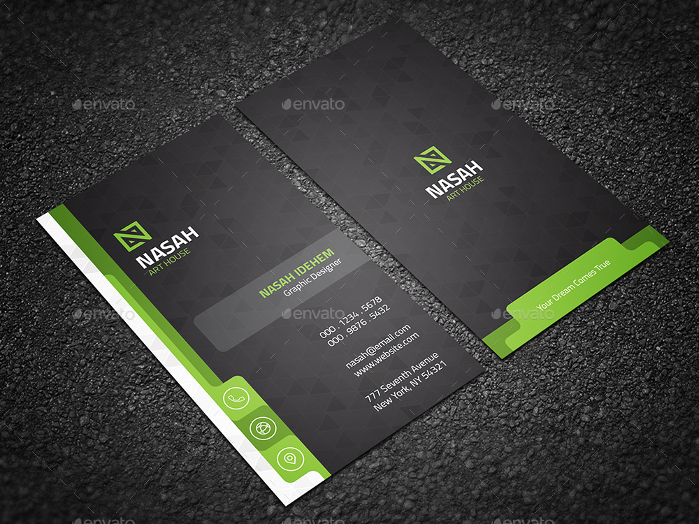 Creative And Sleek Business Card Print Templates Graphicriver