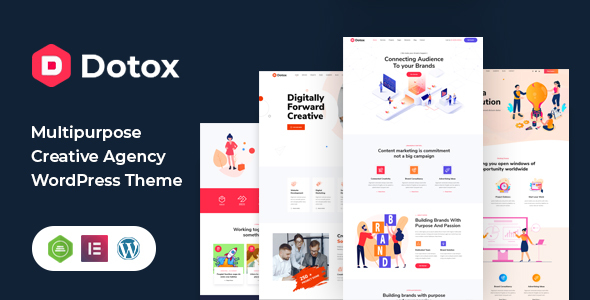 Dotox - Multipurpose Creative Agency WordPess Theme