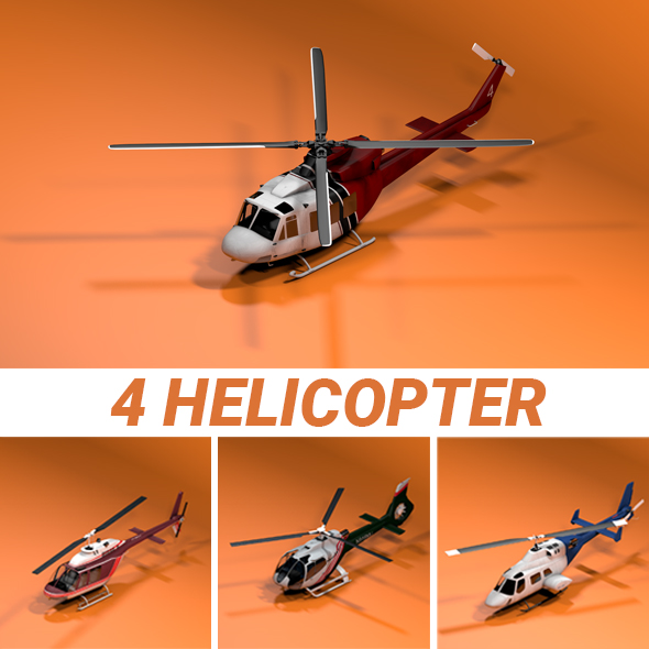 Helicopter PACKCopterChopper - 3Docean 33453860