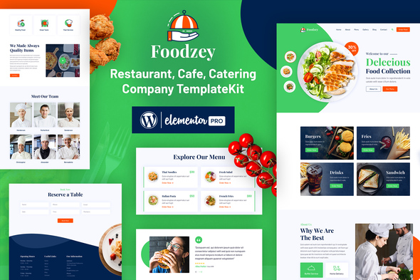 Foodzey - Restaurant - ThemeForest 33454052