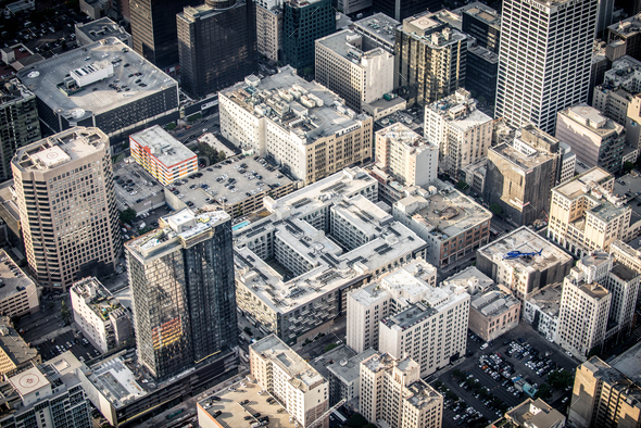 Downtown Los Angeles - Stock Photo - Images
