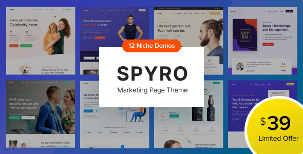 Spyro - Marketing - ThemeForest 31694851