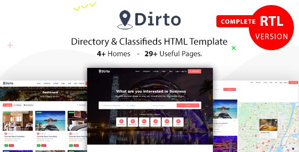 Dirto - Classified - ThemeForest 23732493