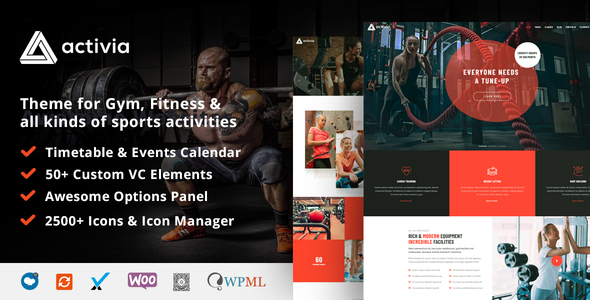 Activia -Gym and - ThemeForest 23046708
