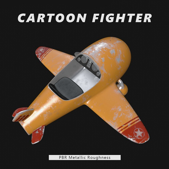 Cartoon Fighter - 3Docean 33464583