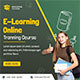 Education Learning Animated Banner Google Web Designer
