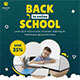 Back To School Animated Banner Google Web Designer