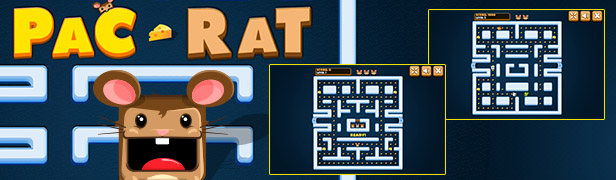 Pac-Rat - HTML5 Arcade Game by codethislab | CodeCanyon