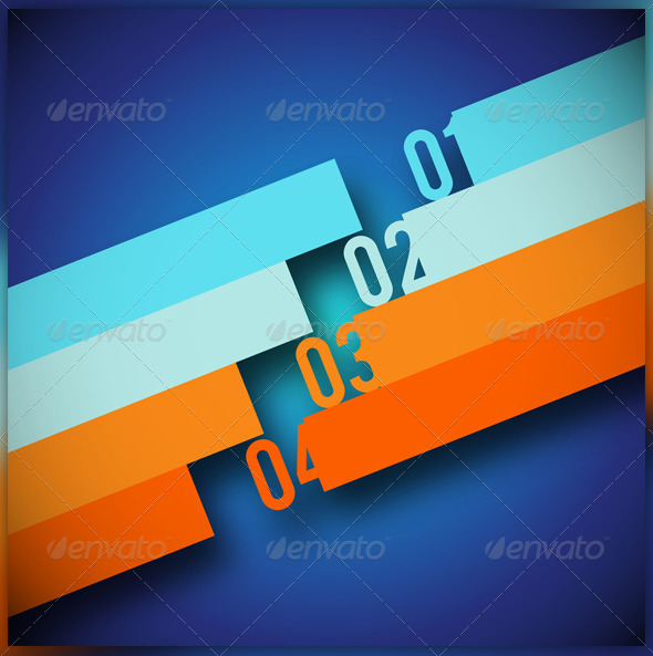 Number lines - Backgrounds Decorative
