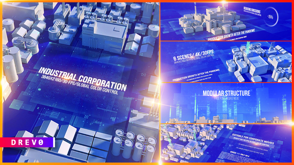 Industrial Promotions Economic - VideoHive 33485529