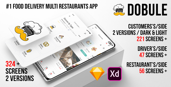 Dobule - Food - ThemeForest 25517268