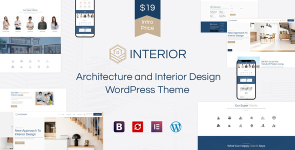 Interior –  Architecture and Interior Design WordPress Theme