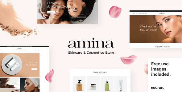 Amina - Beauty - ThemeForest 33356192