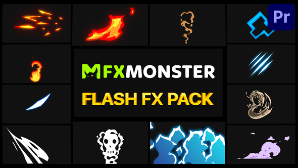 Flash FX Pack 08 | Premiere Pro MOGRT
