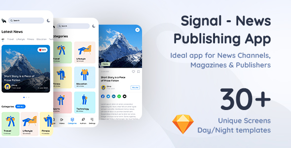 Signal News - ThemeForest 33256067