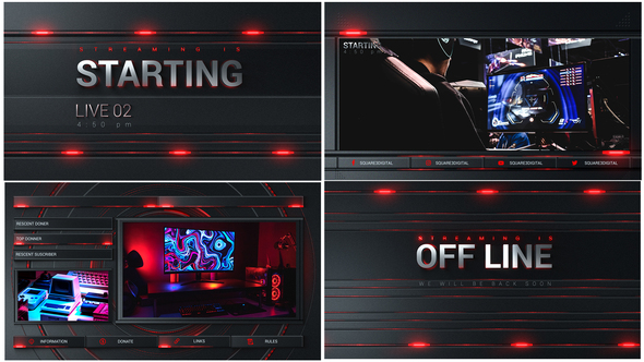 Streaming Package - VideoHive 33503759