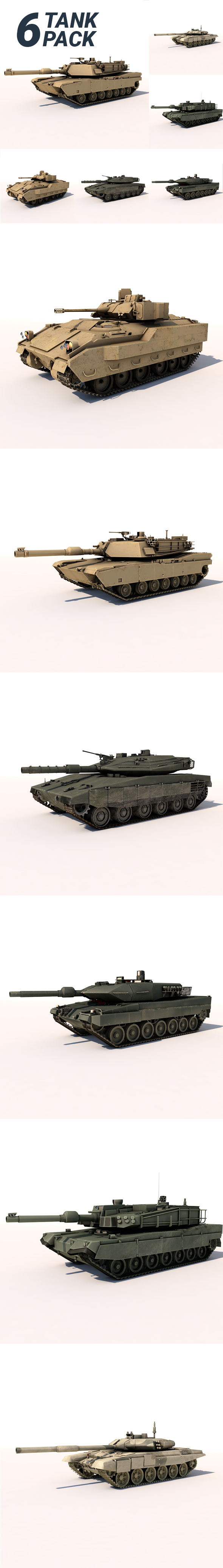TankPanzerPACK - 3Docean 33512112