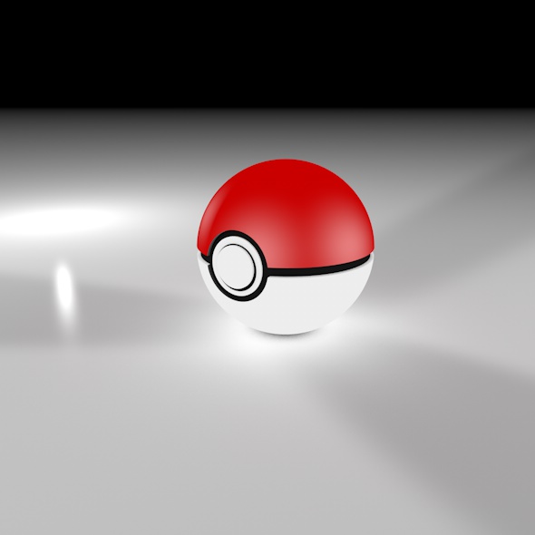 Iconic Pokebol 3D-Pokemon - 3Docean 33514549