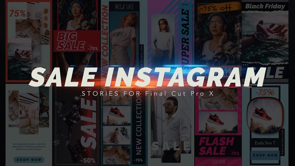 Sale Instagram Stories for Final Cut Pro X