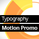 Typographic Motion Promo - VideoHive Item for Sale