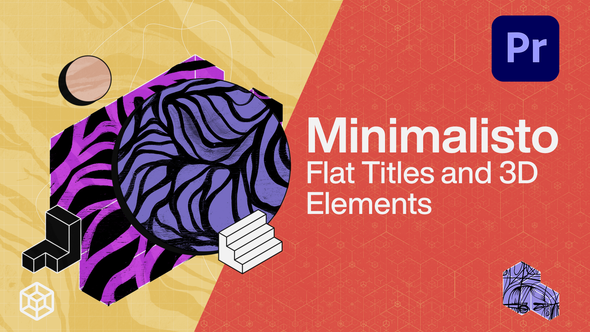 Minimalisto - Flat Titles and 3D Elements