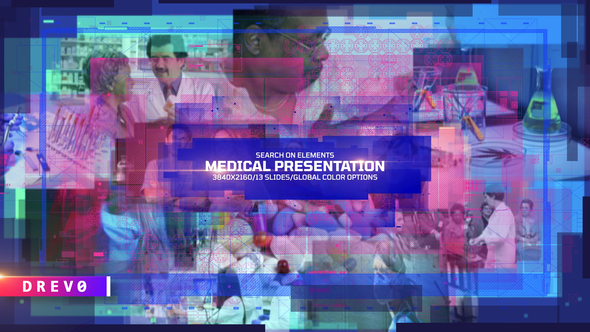 Medical Presentation/ Corp Corporate/ Coronavirus COVID-19/ Digital Retro Wave/ Slideshow/ Center