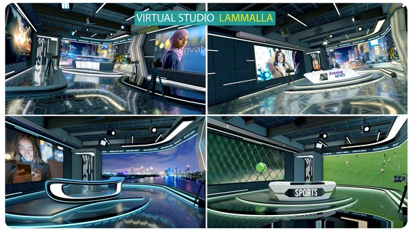 Virtual Set Studio - VideoHive 33219526