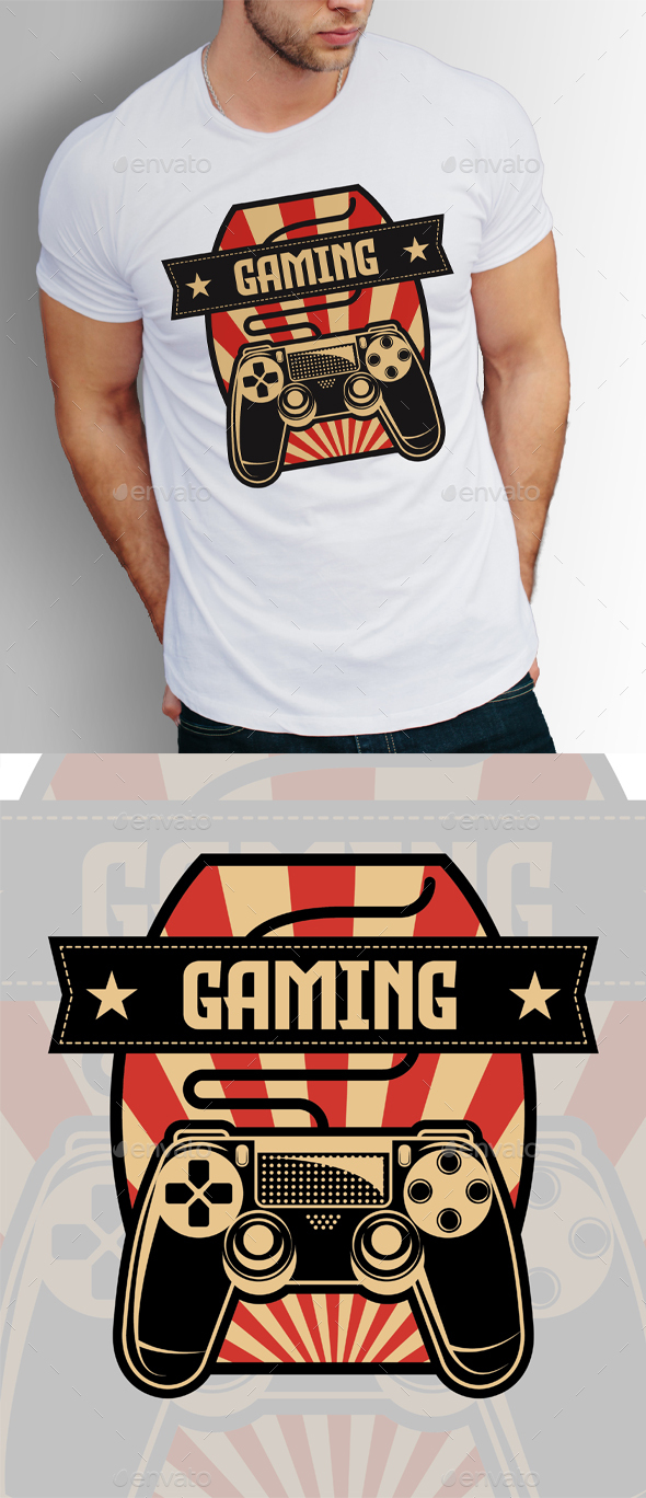 Games - Gaming - Gamer T-Shirt Design
