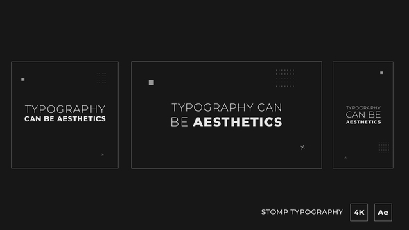 Stomp Typography Promo - VideoHive 33531134