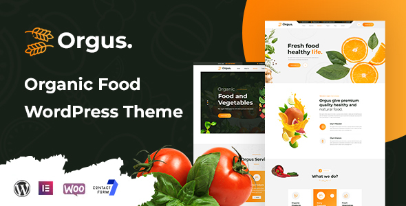 Orgus – Organic Food WooCommerce WordPress Theme